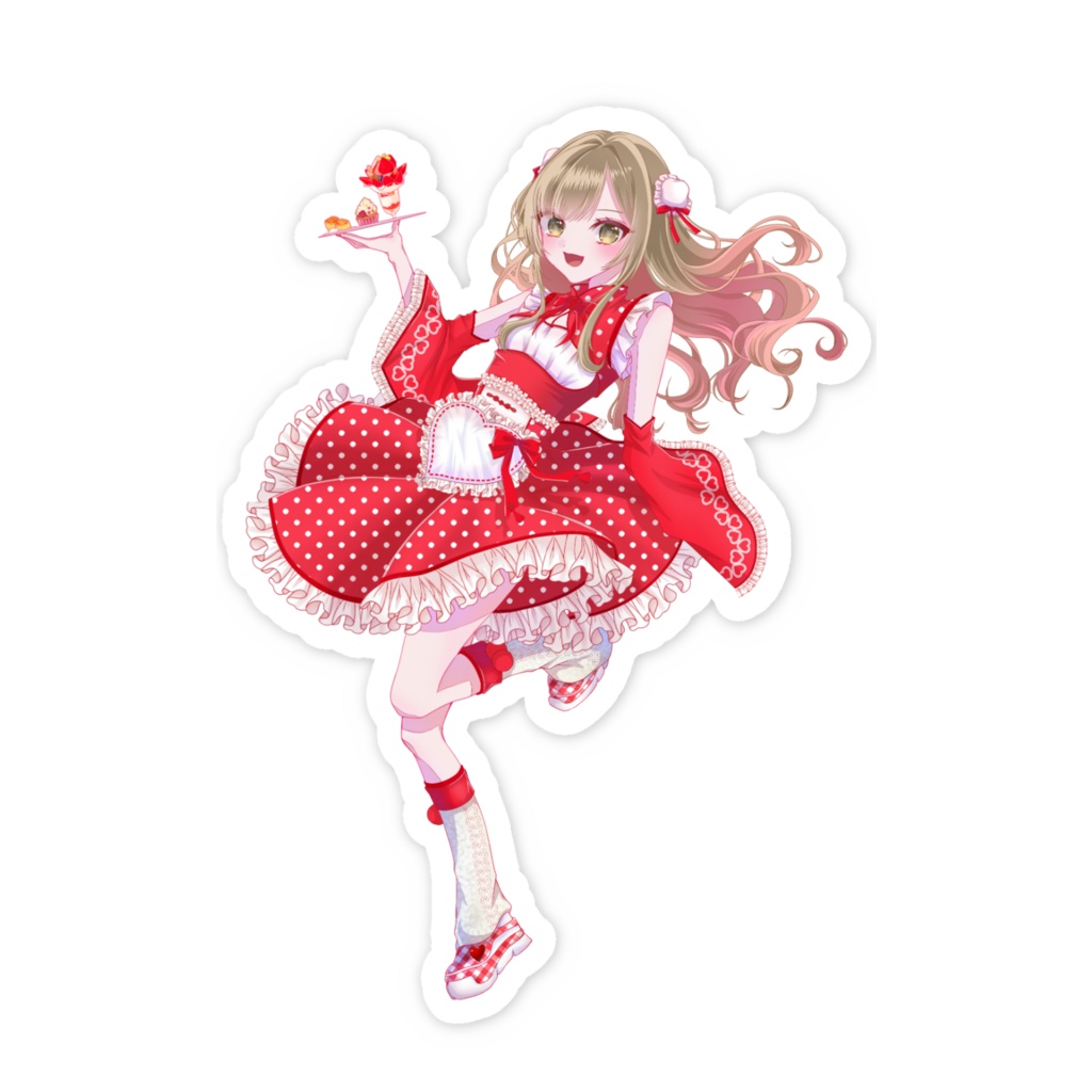 【ステッカー】LibertaGirls🎀 Valentine🍫collection2026【Minq/月宮ぱな/シア・オフィーリア】