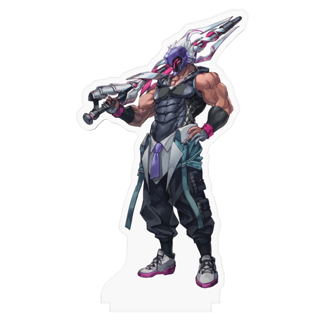 VIRTUAL AS USUAL 仮面男 アクリルフィギュア