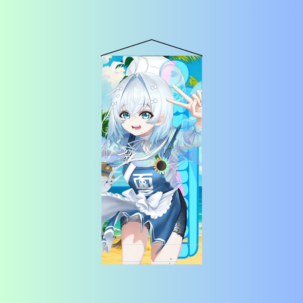 【夏乃音ユキ】オリジナルミニタペストリー