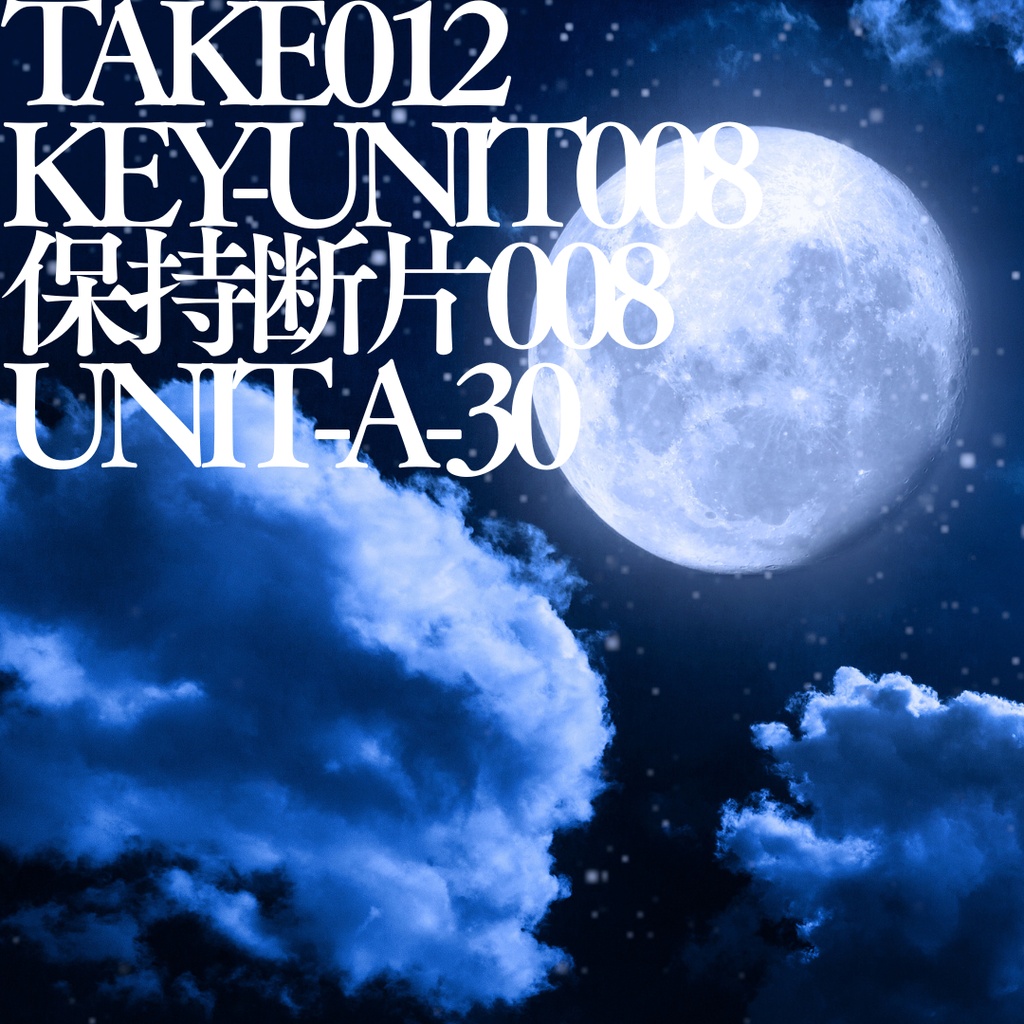 TAKE012 /KEY-UNIT008 / 保持断片008 / UNIT-A-30
