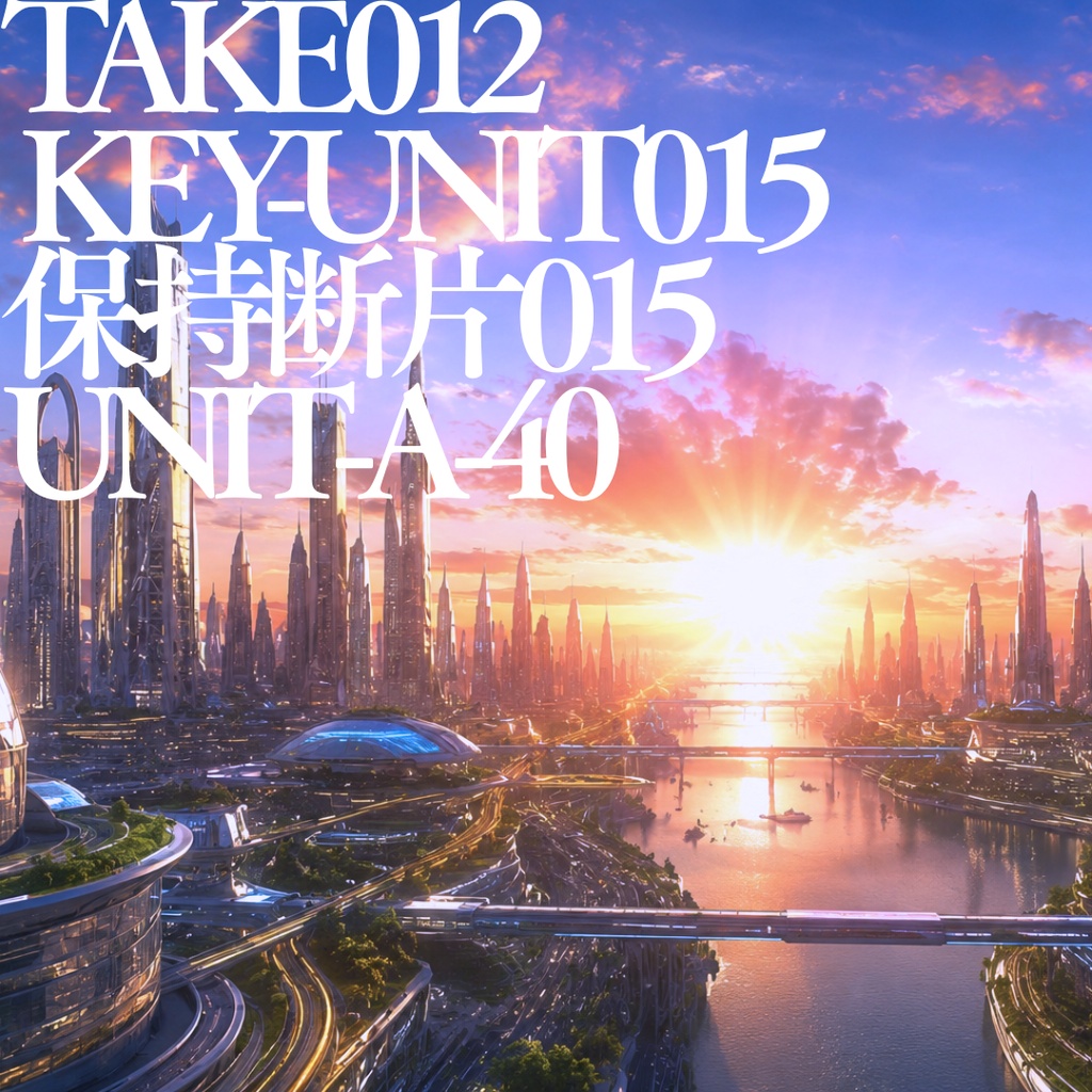 TAKE012 /KEY-UNIT015 / 保持断片015 / UNIT-A-40