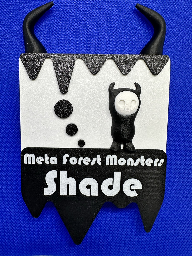 Meta Forest Monsters Shade (3D Print Canvas )