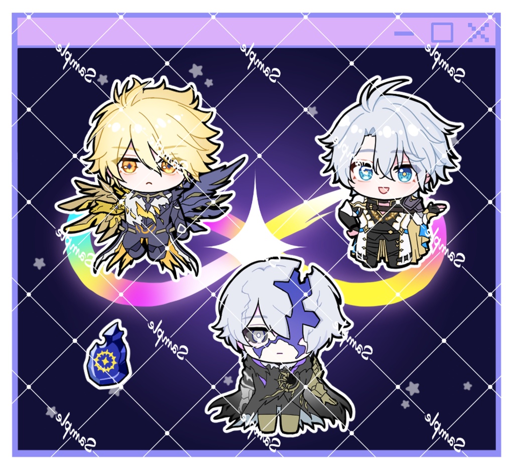 シャカシャカアクキー