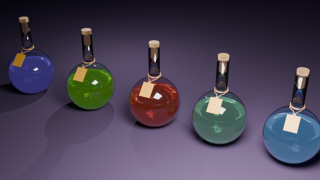 錬金術ポーションセット|Alchemy Potion Collection