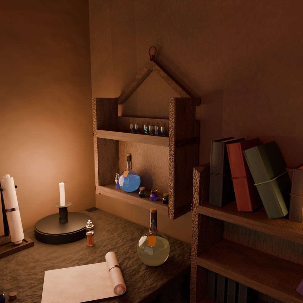 錬金術素材セット|瓶入り鉱物&魔導種子(6種)