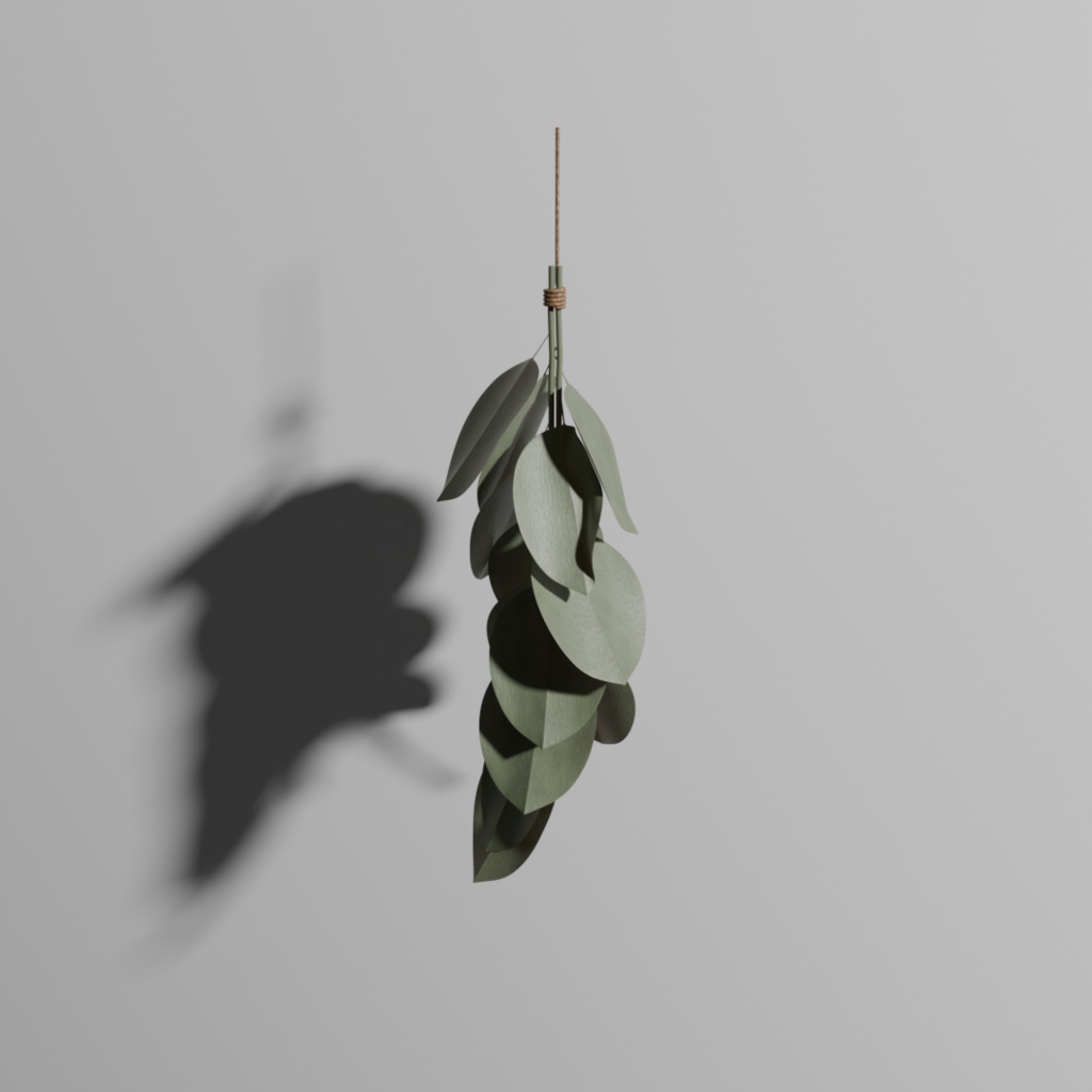 吊りハーブ素材セット(3種)|中世ファンタジー風素材