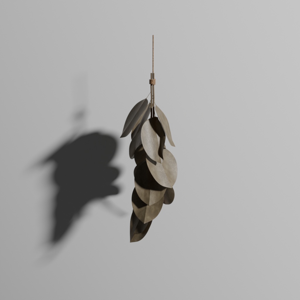 吊りハーブ素材セット(3種)|中世ファンタジー風素材