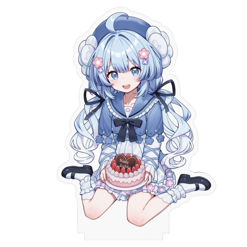 花海ふわり 誕生日記念グッズ2026 アクリルスタンド(お誕生日ver.)