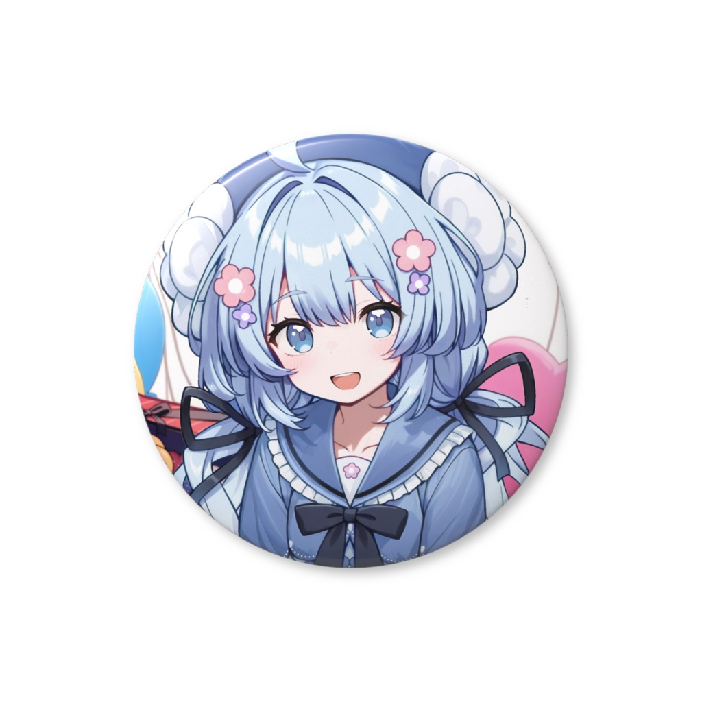 花海ふわり 誕生日記念グッズ2026 缶バッジ