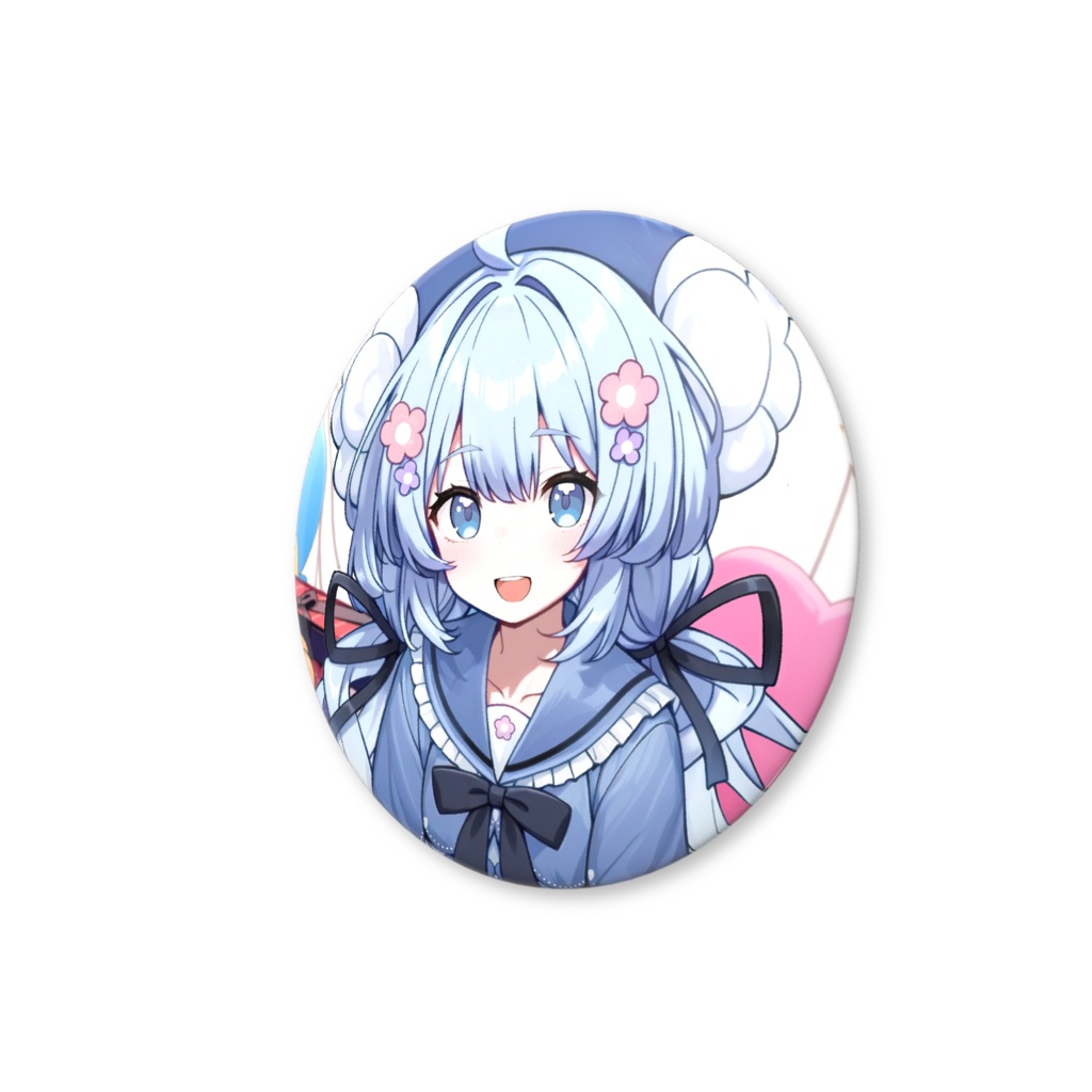 花海ふわり 誕生日記念グッズ2026 缶バッジ