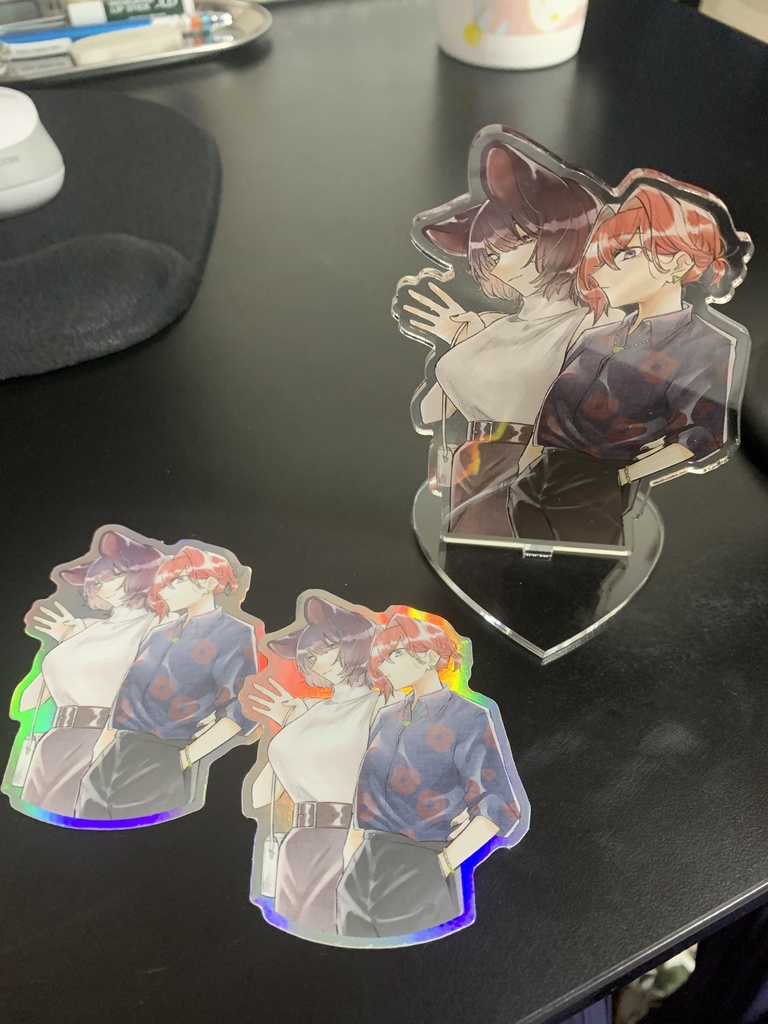 tkanアクスタ&シール2枚