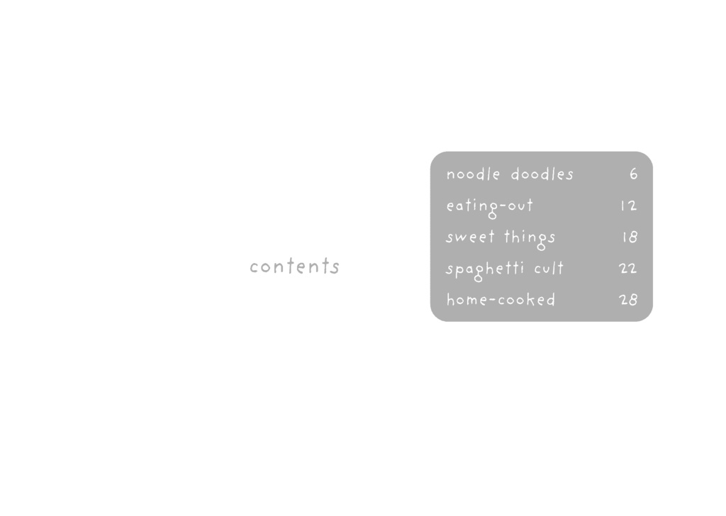 イラスト本「messy+comfy」(Illustration book)