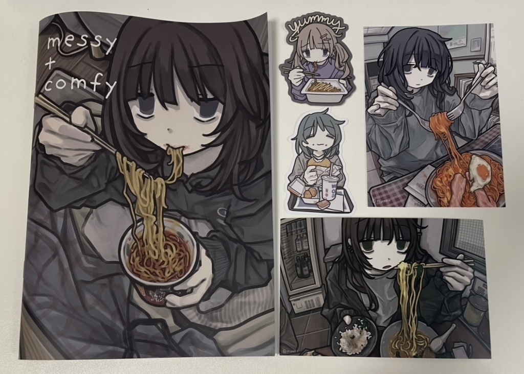 イラスト本+グッズセット（Illustration book+merch set