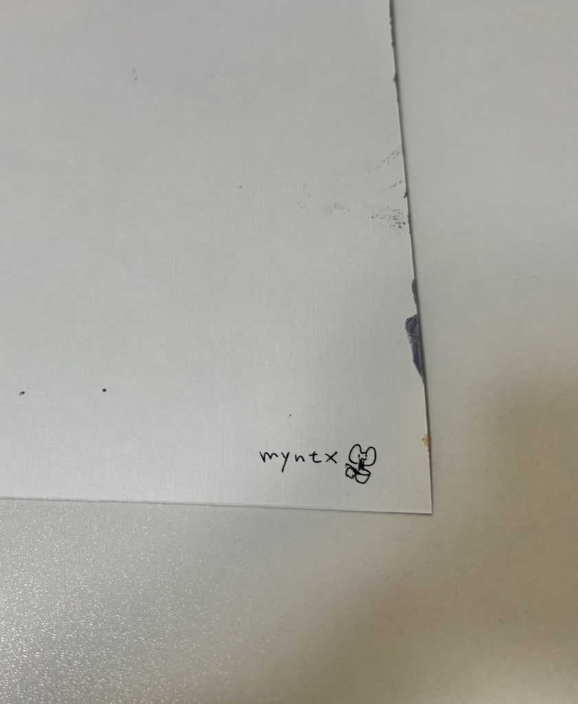 アクリル原画 Original Acrylic Painting "Doughnuts"