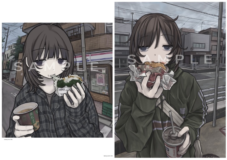 イラスト本「Gloomy Meals」(Illustration Book)