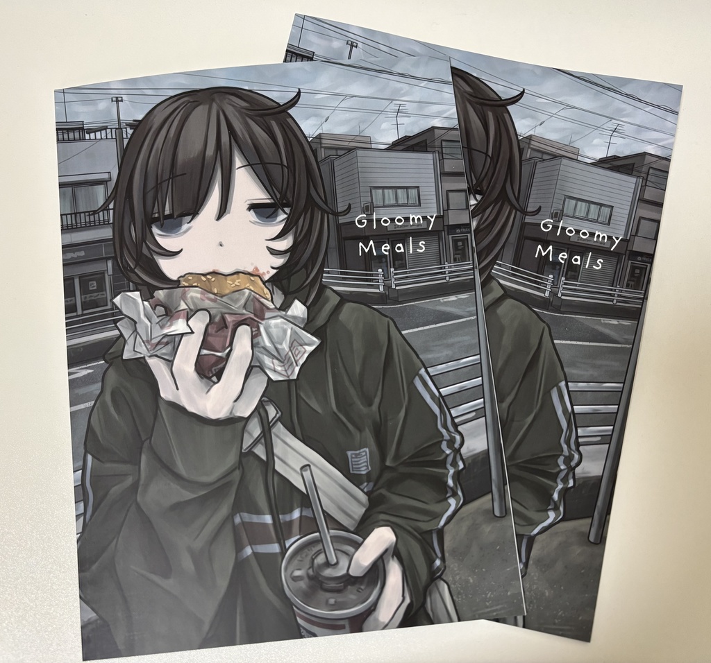 イラスト本「Gloomy Meals」(Illustration Book)