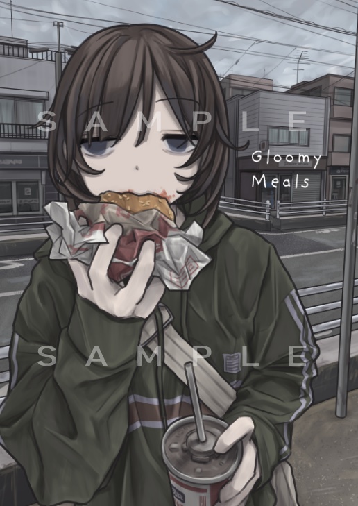 イラスト本「Gloomy Meals」(Illustration Book)