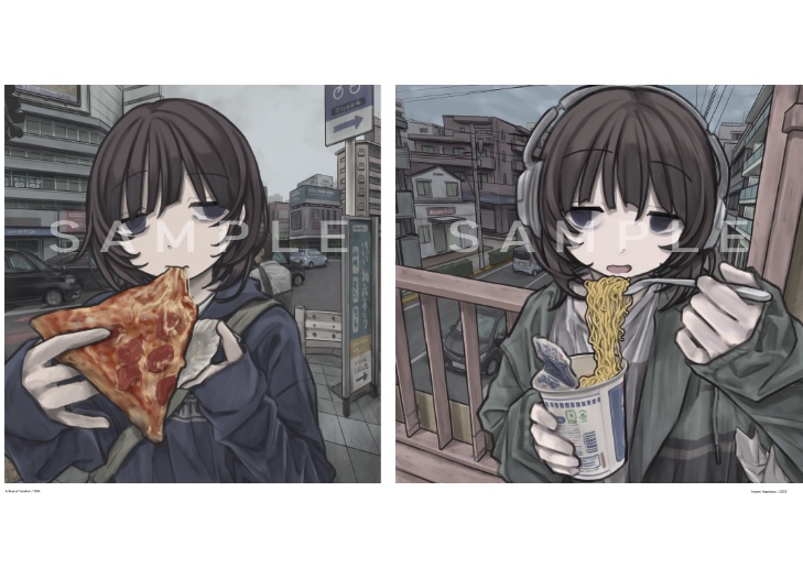 イラスト本「Gloomy Meals」(Illustration Book)