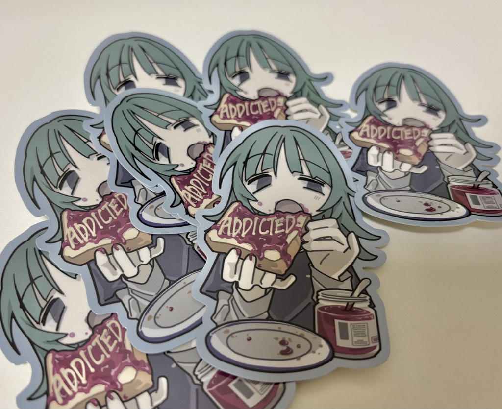 新作ステッカー2種セット(New Sticker Set)