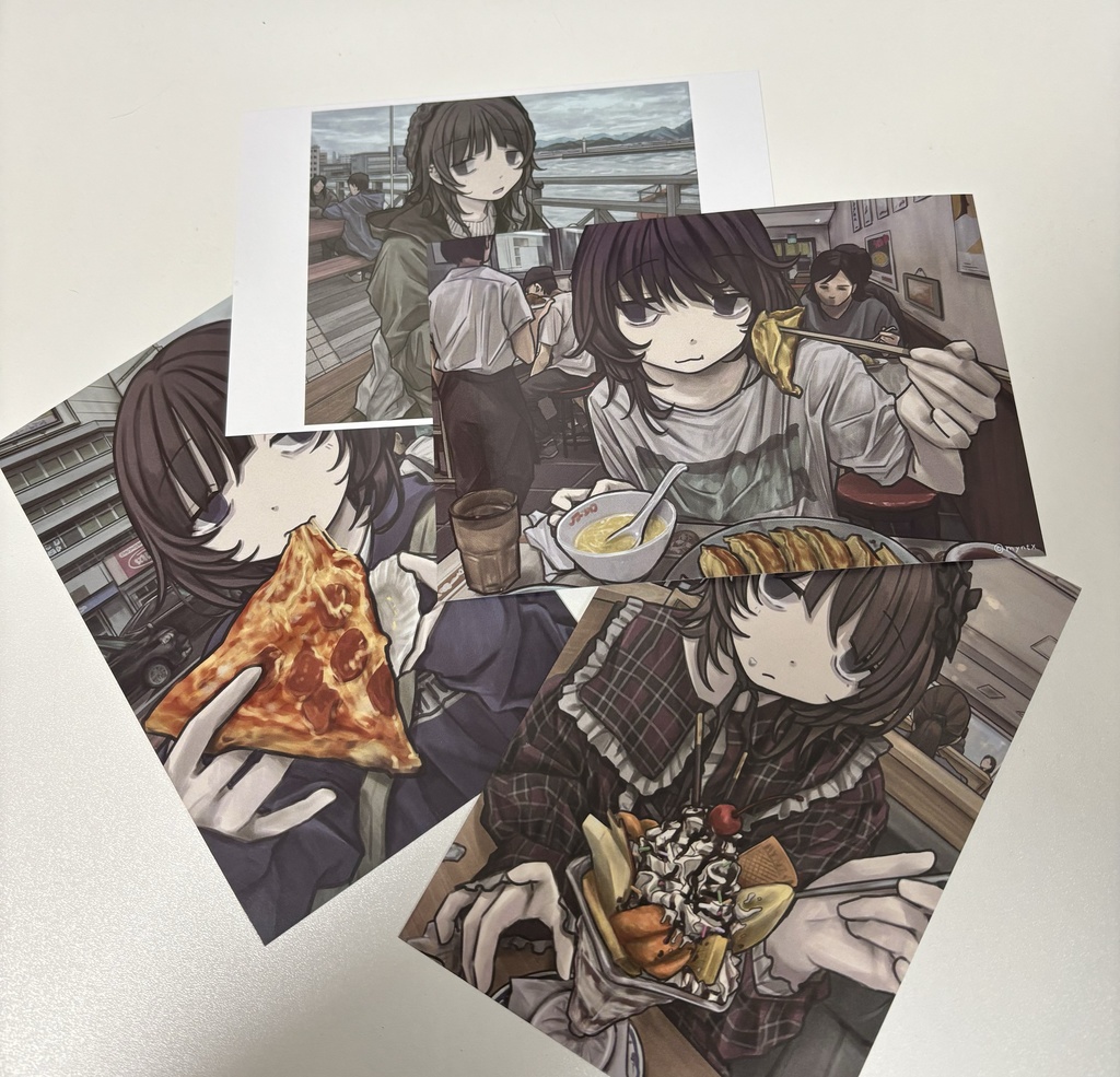 新作ポストカード4種セット(4 New Postcards Set)