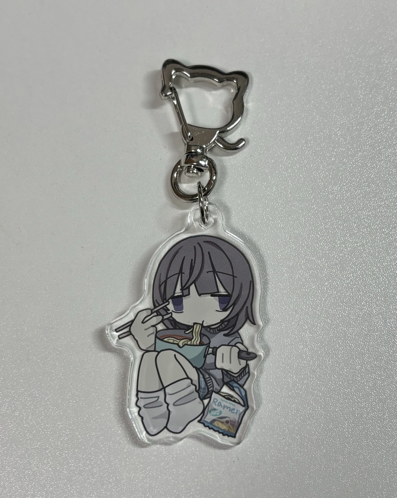 アクリルキーホルダー【ラーメン🍜】(Acrylic Key Chain)
