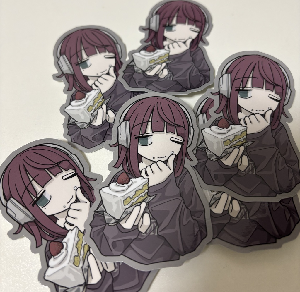 ステッカー ケーキ (Cake Sticker)