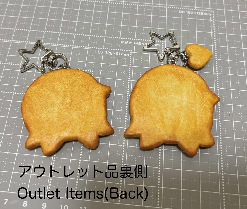 フェイククッキーキーホルダー🍪【ハンドメイド】Handmade Fake Cookie Keychain