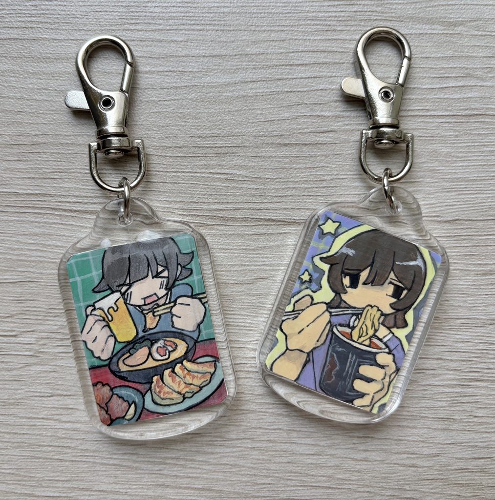原画アクリルキーホルダー【Original painting acrylic keychain】