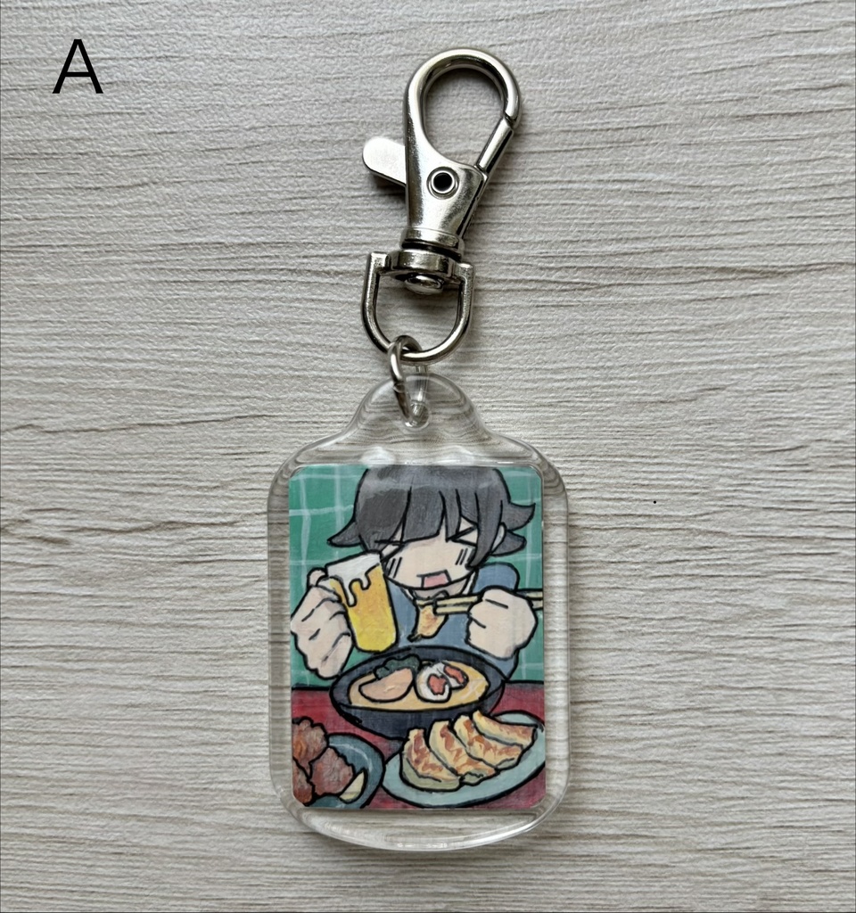 原画アクリルキーホルダー【Original painting acrylic keychain】