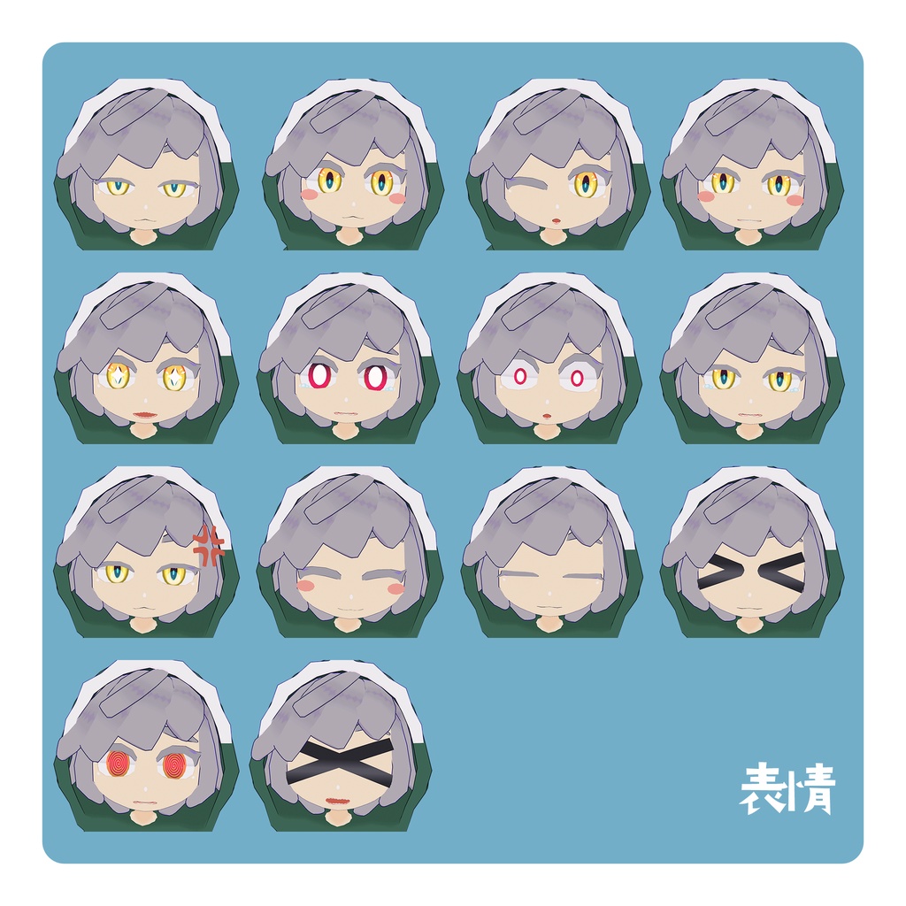 オリジナル3Dモデル てぃーれっくすさん