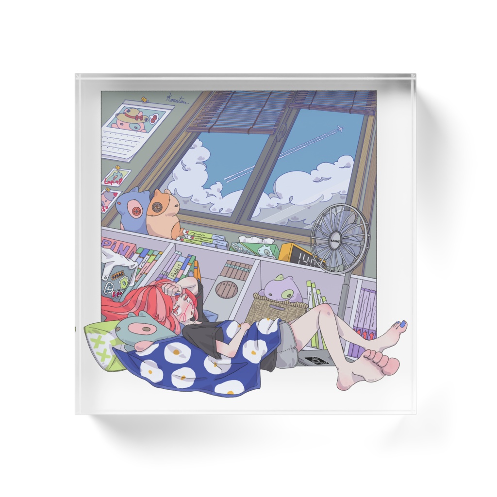 夏休みだらだら注意報