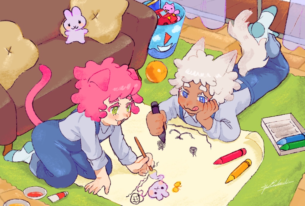 《ポストカード》おえかきタイム