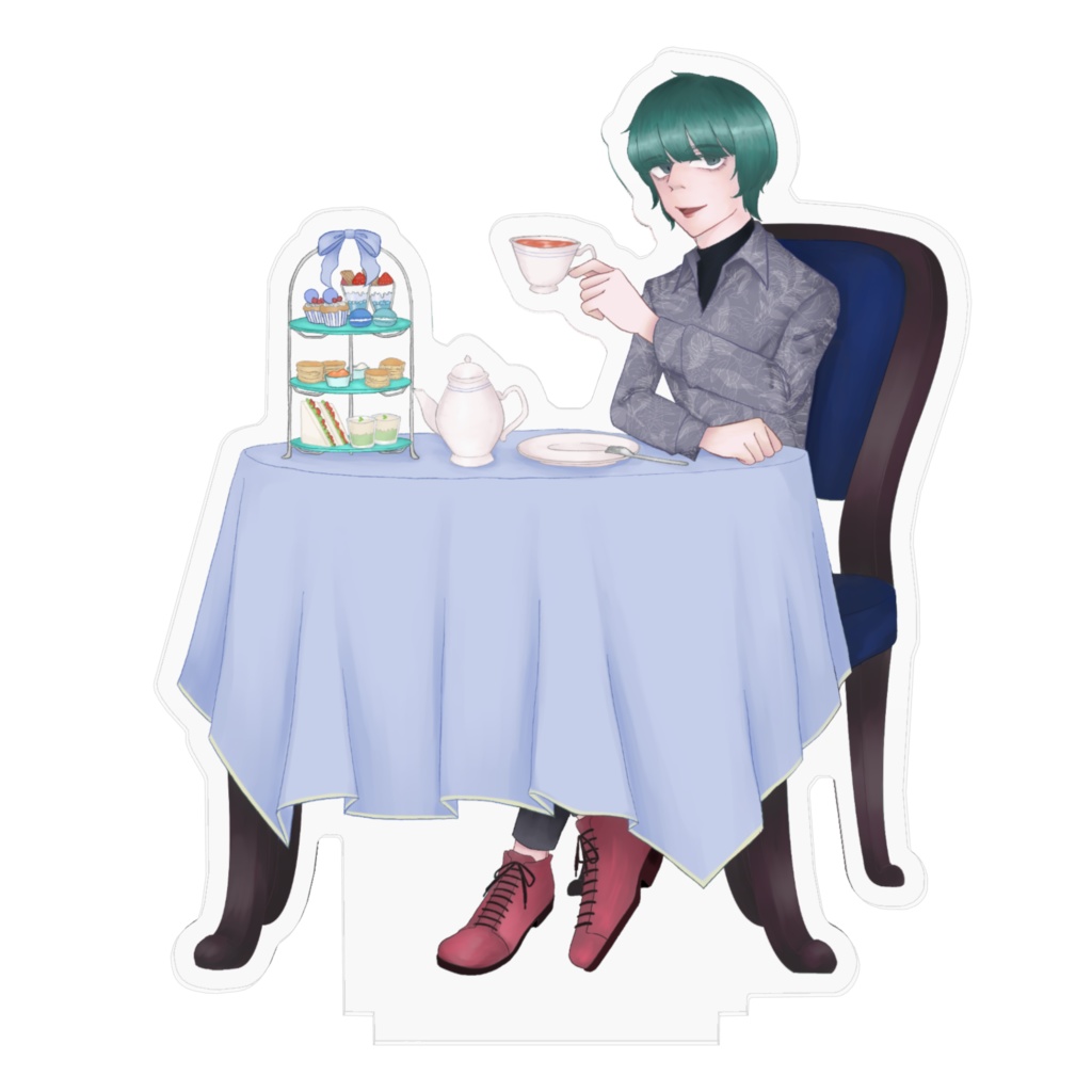 杉浦とアフタヌーンティーを楽しめるアクスタ