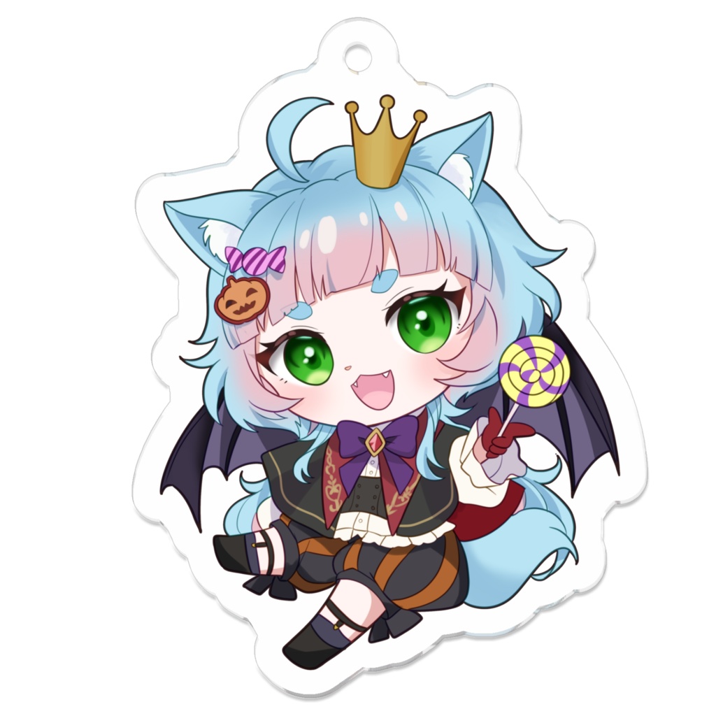 綵雲 ハロウィン アクリルキーホルダー 吸血鬼