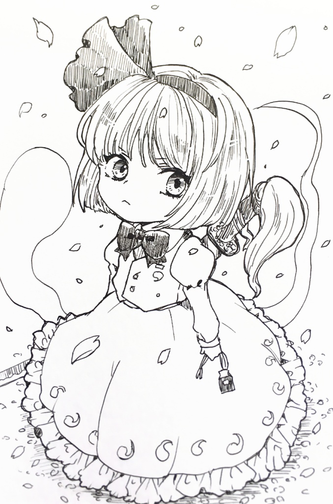 ドローイング原画＊魂魄妖夢
