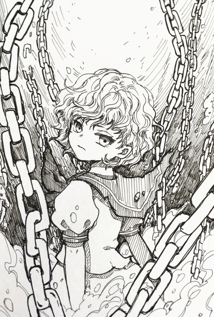 ドローイング原画＊村紗水蜜