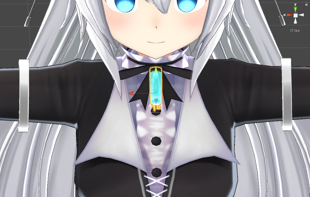 【VRC想定】真空管風アクセサリー