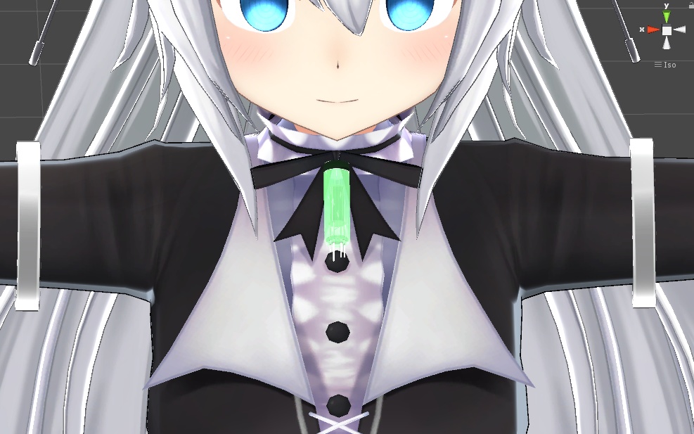 【VRC想定】真空管風アクセサリー