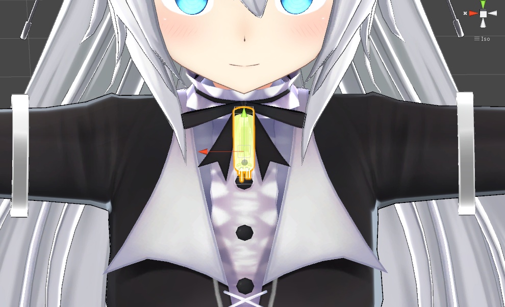 【VRC想定】真空管風アクセサリー