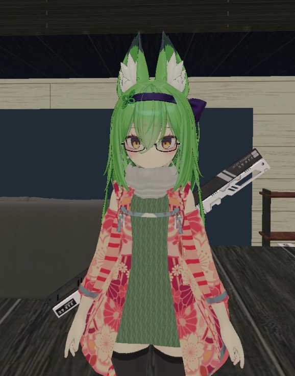 【衣装モデル】かりぎぬ【幽狐族のお姉様用】