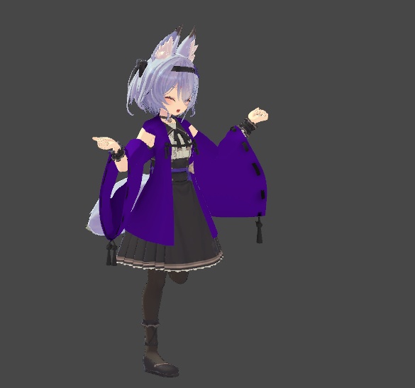 【衣装モデル】かりぎぬ【幽狐族のお姉様用】