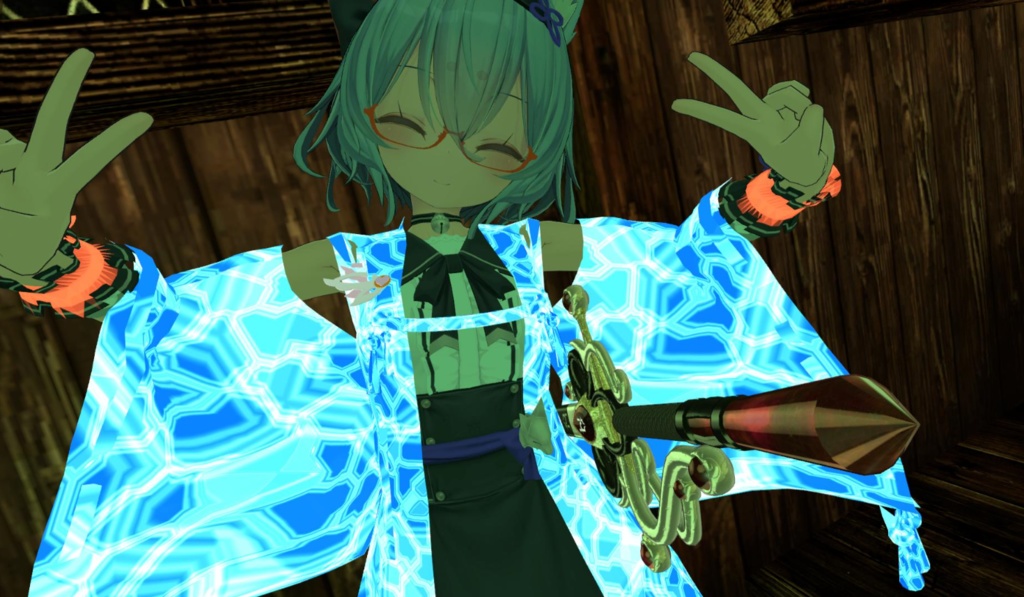 【衣装モデル】かりぎぬ【幽狐族のお姉様用】