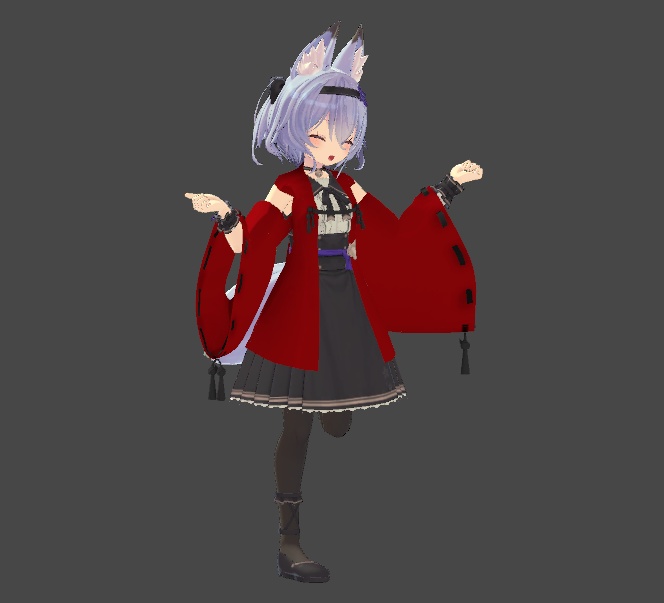 【衣装モデル】かりぎぬ【幽狐族のお姉様用】