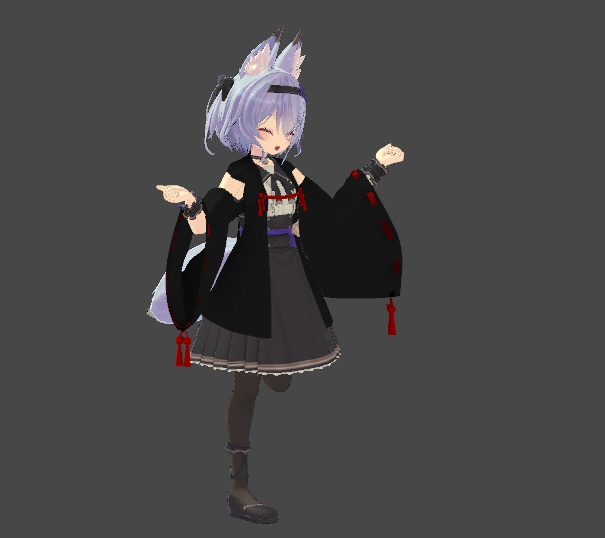 【衣装モデル】かりぎぬ【幽狐族のお姉様用】