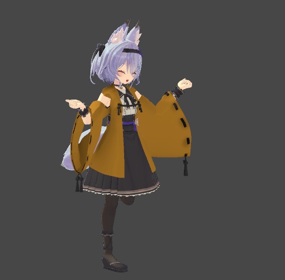 【衣装モデル】かりぎぬ【幽狐族のお姉様用】