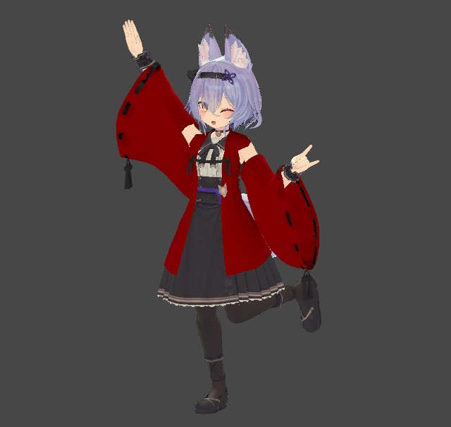 【衣装モデル】かりぎぬ【幽狐族のお姉様用】