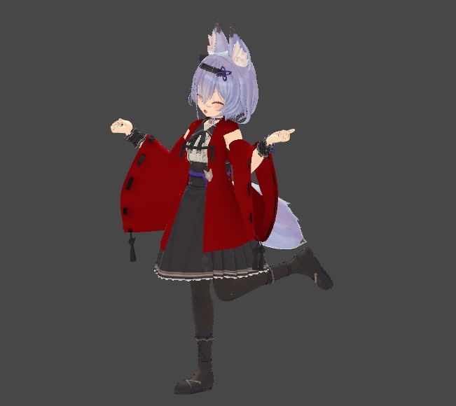 【衣装モデル】かりぎぬ【幽狐族のお姉様用】