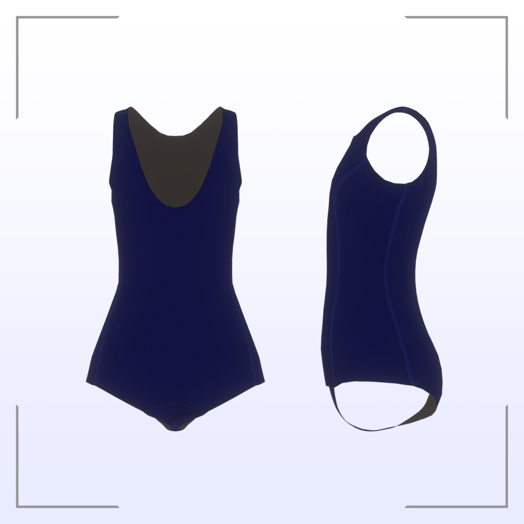 Swim-wear Set Mode-Frill / Mode-School 【YM Body Womens S素体対応】