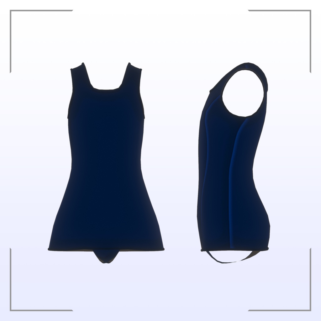 Swim-wear Set Mode-Frill / Mode-School 【YM Body Womens S素体対応】