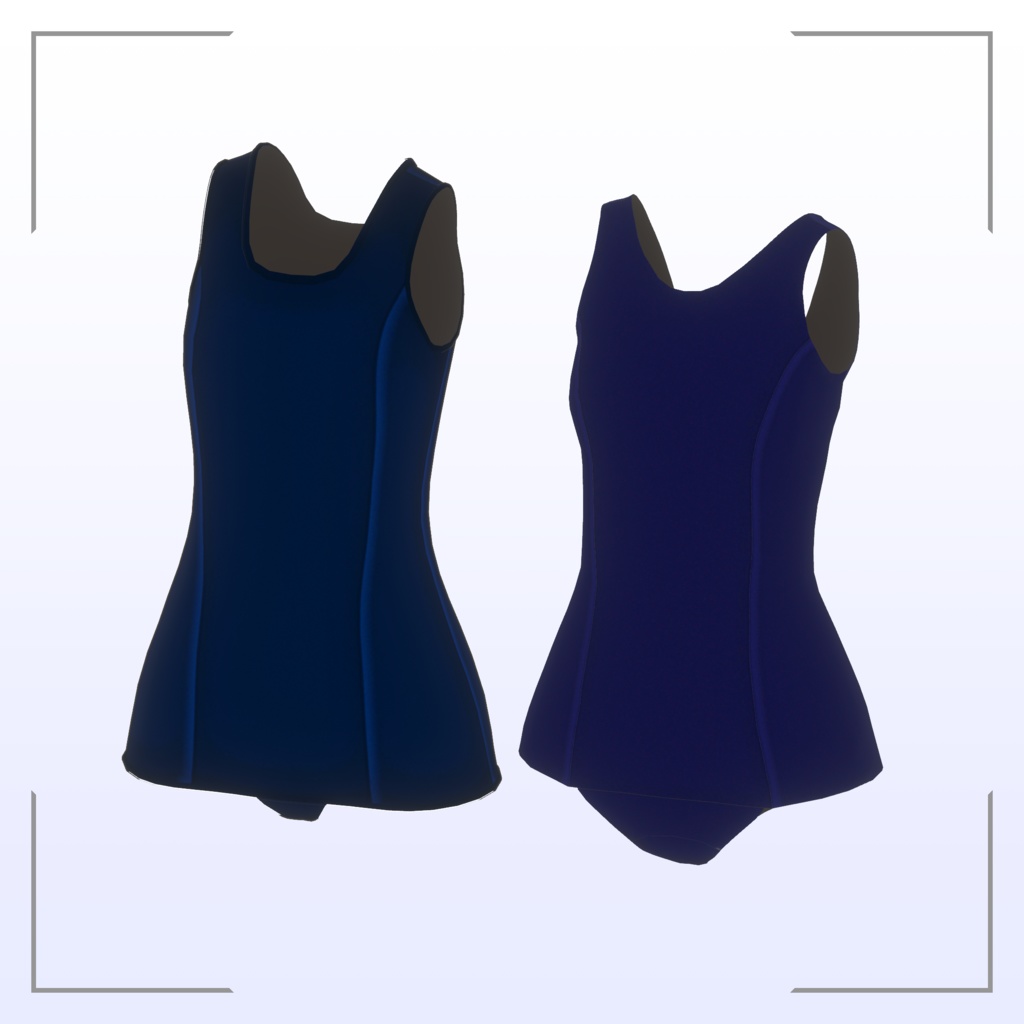 Swim-wear Set Mode-Frill / Mode-School 【YM Body Womens S素体対応】